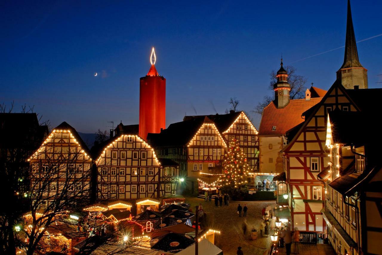 Ferienwohnung "Zur Ottoburg" In Schlitz Kültér fotó